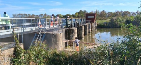 Travaux de sécurisation et restauration des barrages des Enfreneaux